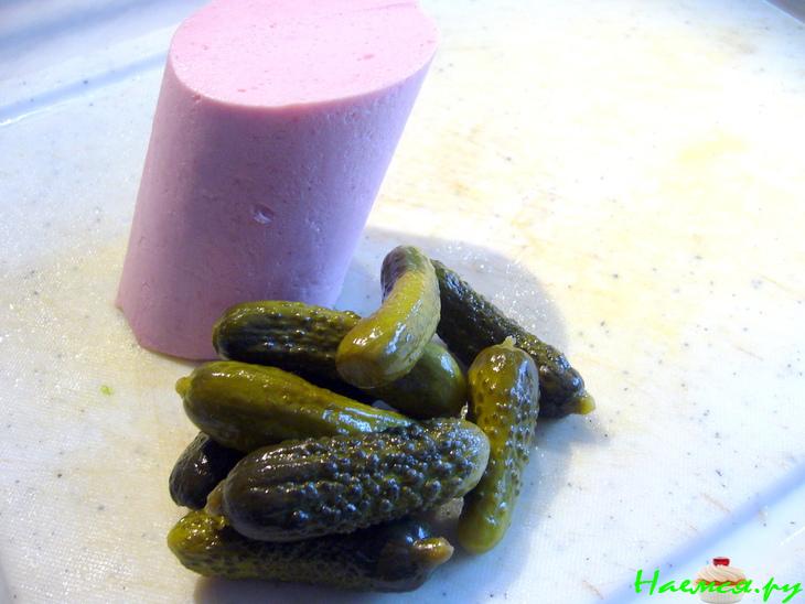 Колбасный салат