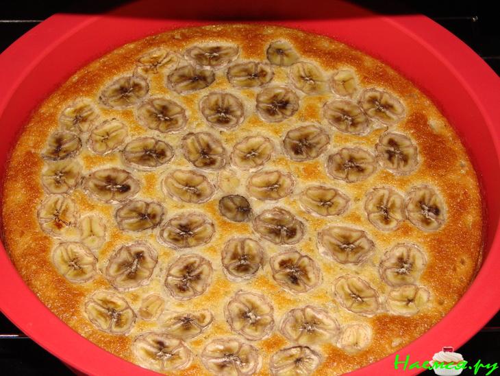 Банановый пирог (манник вариант)