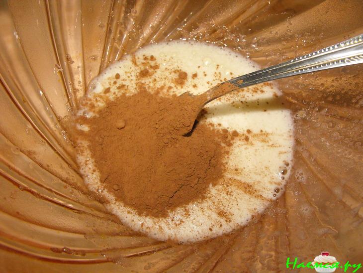 Бисквит за 3 минуты и мини-тортик из него