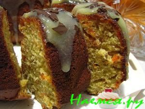 Морковный пирог-кекс