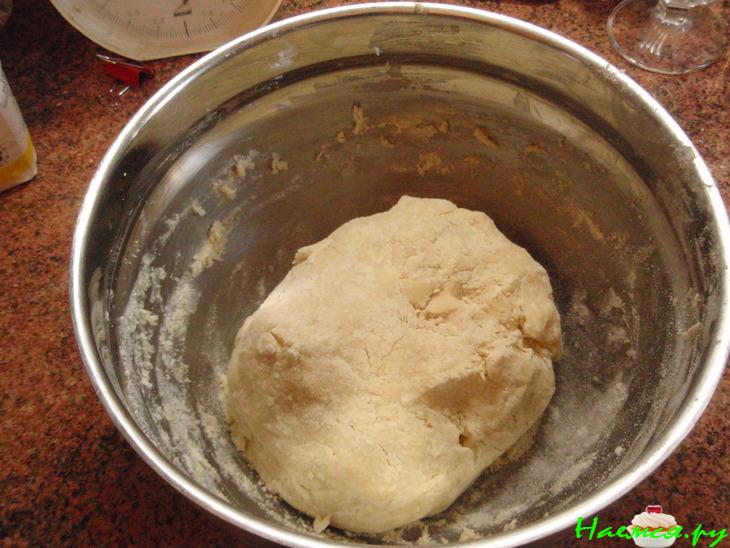 Яблочный пирог с кремом