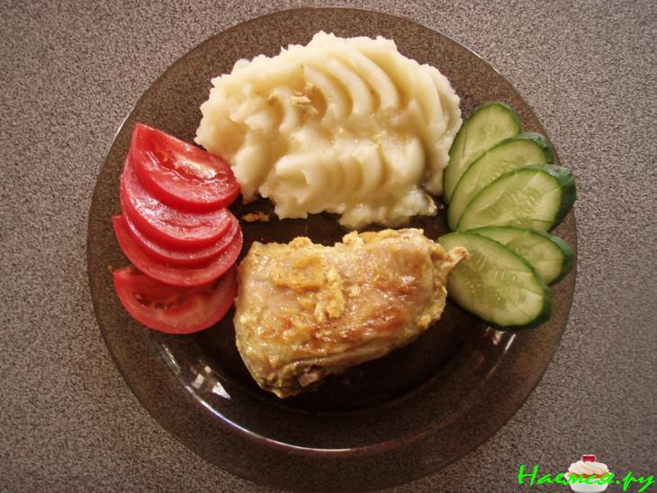 Курочка в фольге