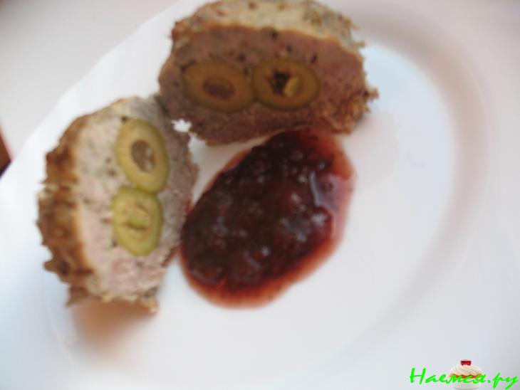 Мясные "маффины" с начинкой