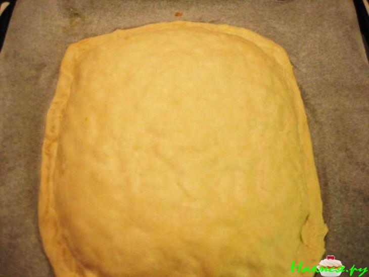 Капустный дрожжевой пирог