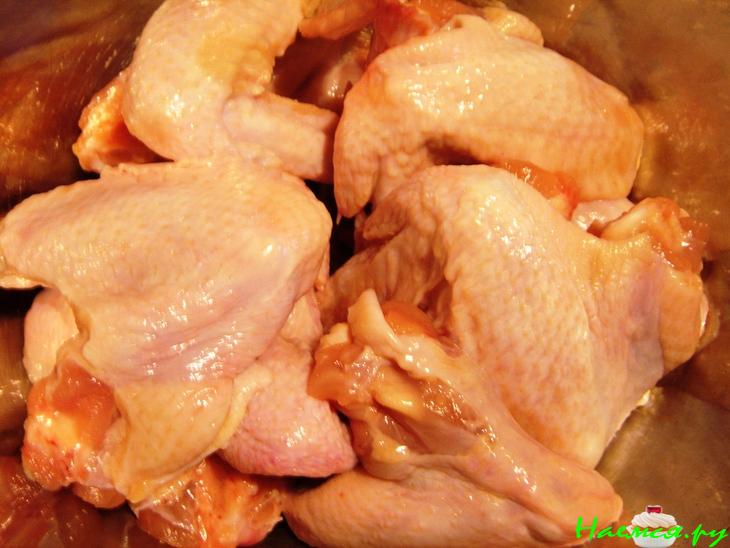 Курочка с паприкой