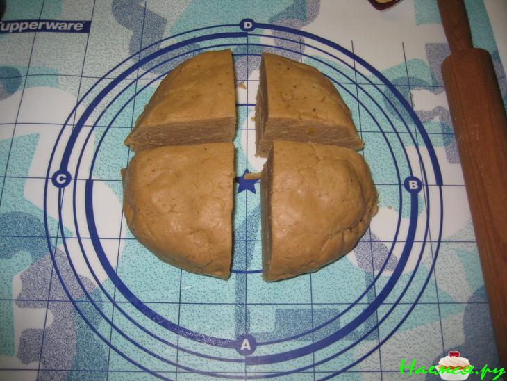 Пряное печенье с орехами (Gingersnap Cookies)