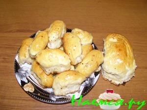 Пирожки на один укус с заливкой Пирожки на один укус с заливкой