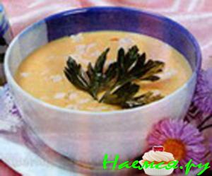 Оранжевый суп-пюре