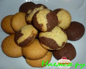 Печенье песочное "Мраморное"