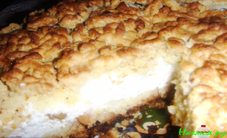 Известный всем пирог с творогом