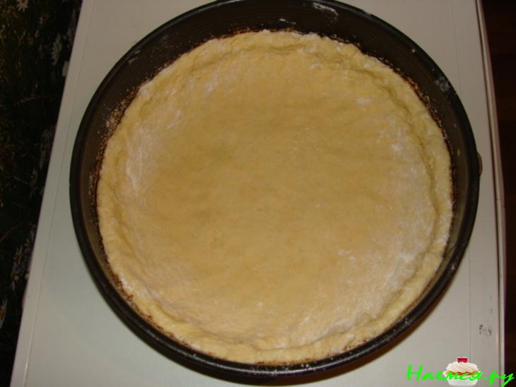 Яблочный пирог с кремом