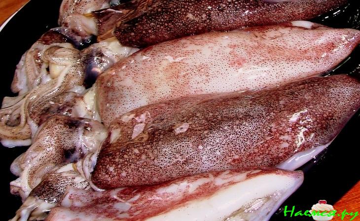 Фаршированные кальмары...вкууусно ))