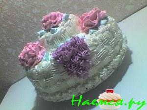 Тортик 'Розочки с сиренью'