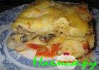 Лазанья с шампиньонами
