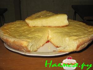 Запеканка творожная с манкой