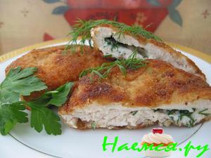 Отбивная из куриной грудки