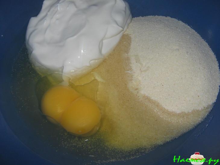 Манник шоколадный с изюмом Манник шоколадный с изюмом