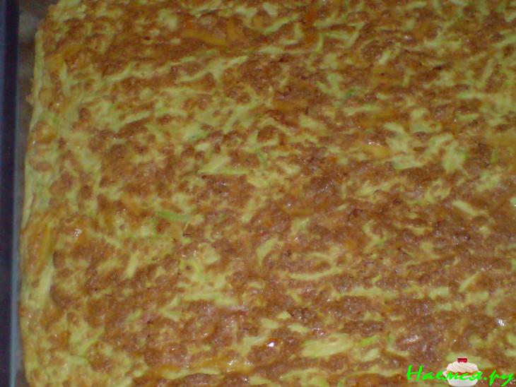 Рулет из цуккини со сливочным кремом