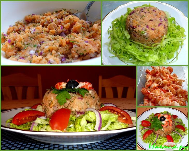 Лососевый тартар