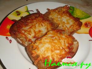 Бутерброды с картошкой