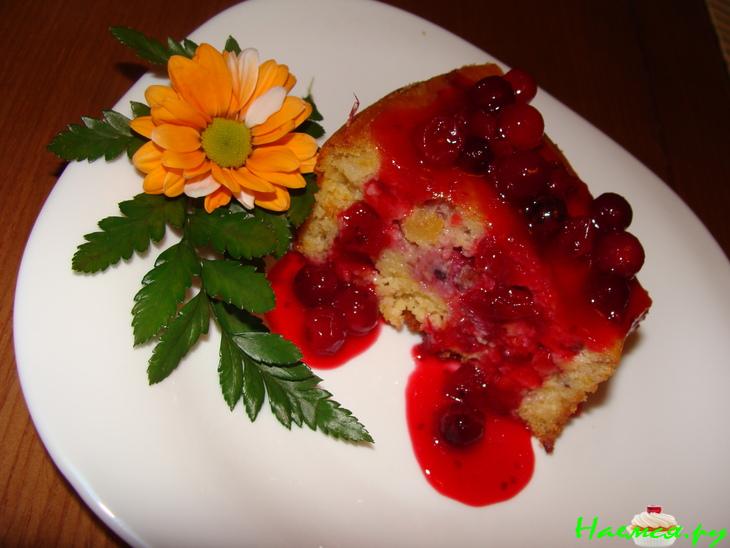 Клюквенно-ореховый пирог Клюквенно-ореховый пирог