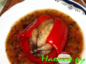 Перепёлки в рюкзачках (Codornices en zurron)