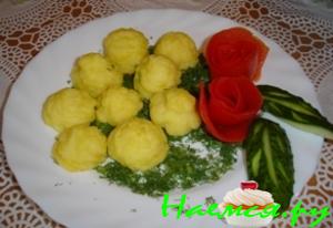 Картофельные цветочки