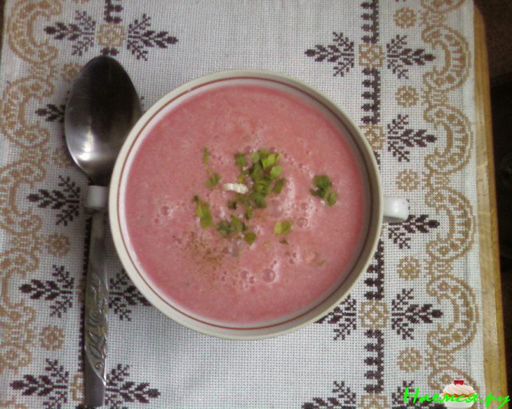 Польский борщ с ушками