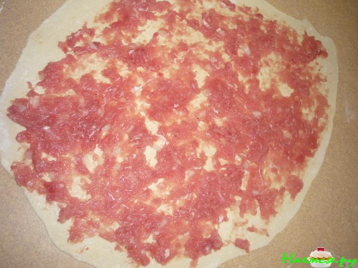 Улиточки творожные с фаршем