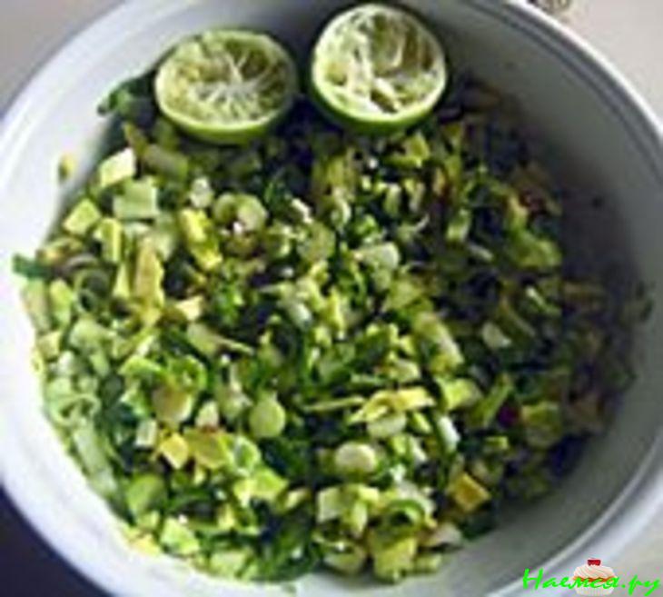 Маринованная рыба-меч с овощами Маринованная рыба-меч с овощами