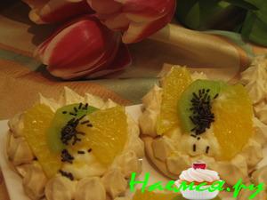 Пирожные "Сладкий поцелуй"