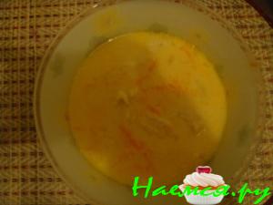 Сырный суп с клецками