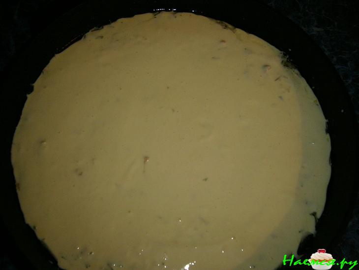 Пирог, самый простой, с рыбной начинкой