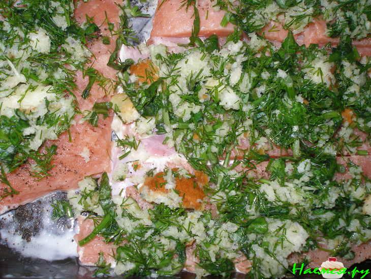 Рыбка под виноградным соусом Рыбка под виноградным соусом