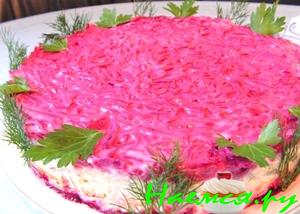 Салат - Овощной торт