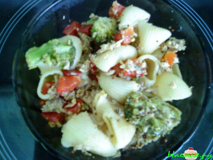 Тунцовый салатик с Pipe Rigato