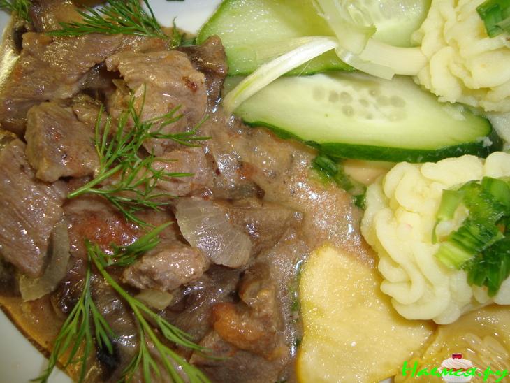 Телятина томленая