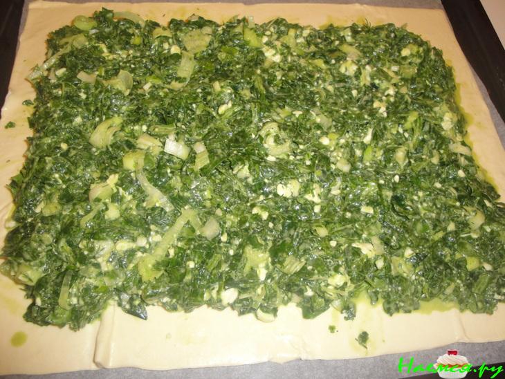 "Спанокопита" /вкусный пирог со шпинатом/ "Спанокопита" /вкусный пирог со шпинатом/