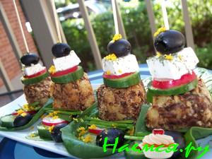 Грибные колобки  