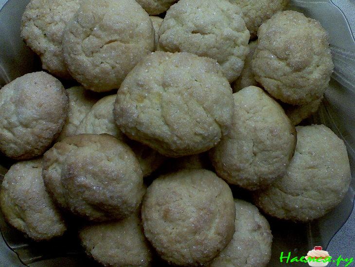 Печенье творожное "Снежки"