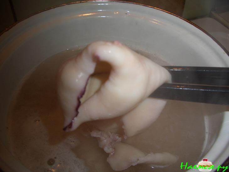 Салат из кальмар Салат из кальмар