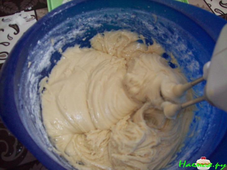 Пирог с яблоками быстрый