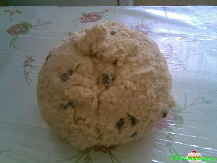 Печенье песочное с овсянкой и миндалём