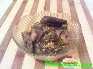 Баклажаны с сельдереем /соленые/