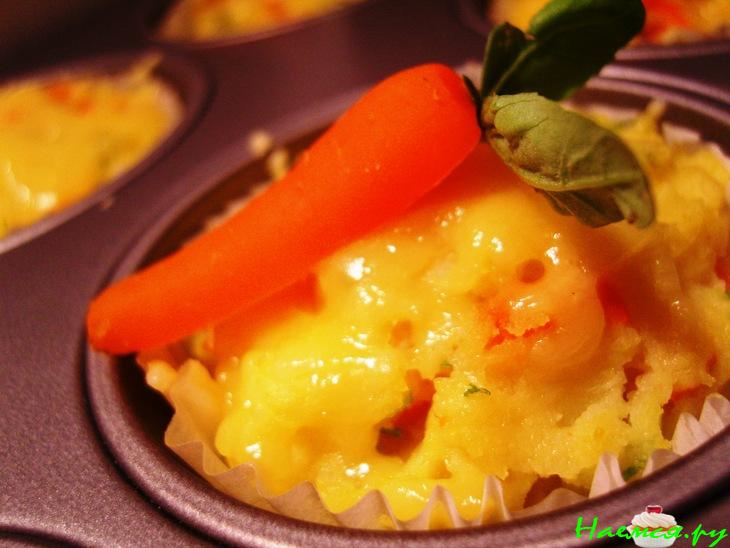 Картофельное пюре с морковкой и сыром