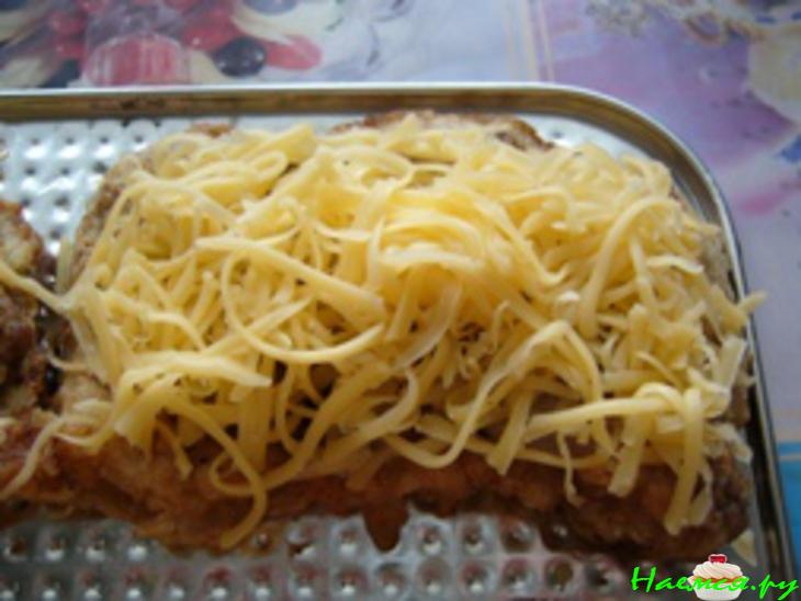 Битки с грибами и сыром