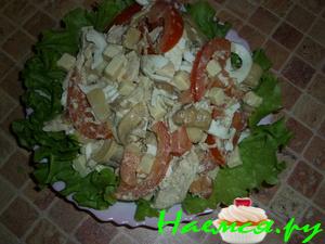 Салат "Ассорти с грибами"