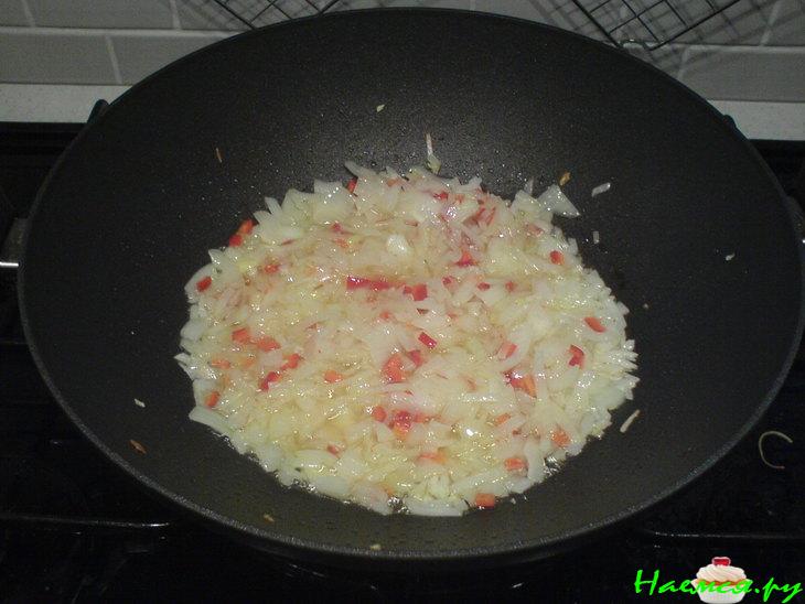 Печенка куриная с картофелем