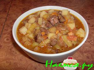 Лагман со спагетти