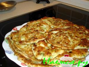 Рыбные лепёшечки